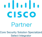 Cisco Partner logó – Core Security Solution Specialized Select Integrator